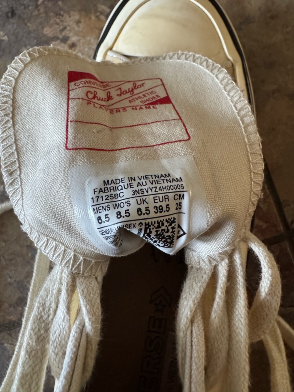 Converse x Kim Jones Chuck 70 Utility Wave Hi in Natural - Picture 9 of 9